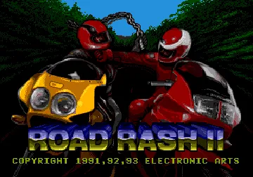 Road Rash II (Japan) screen shot title